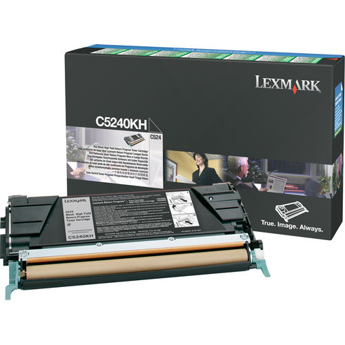 Lexmark C5240KH toner czarny, zwiększona pojemność, oryginalny Lexmark C5240KH 034685 - 1