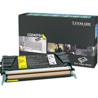 Lexmark C5240YH toner żółty, zwiększona pojemność, oryginalny Lexmark C5240YH 034700