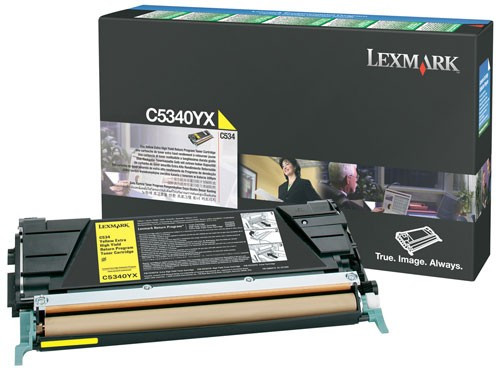 Lexmark C5340YX toner żółty, ekstra zwiększona pojemność, oryginalny Lexmark C5340YX 034930 - 1