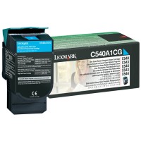 Lexmark C540A1CG toner niebieski, oryginalny C540A1CG 037026