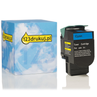 Lexmark C540H1CG toner niebieski, zwiększona pojemność, wersja 123drukuj