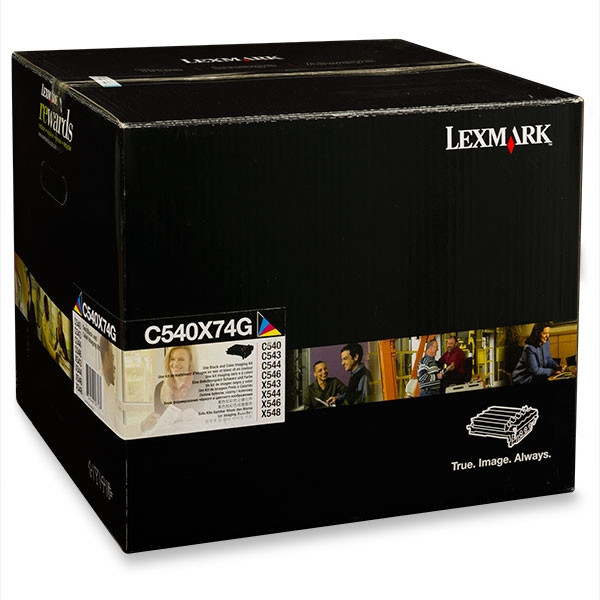 Lexmark C540X74G zestaw obrazujący czarny/kolor, oryginalny C540X74G 037036 - 1
