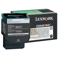 Lexmark C544X1KG toner czarny extra zwiększona pojemność, oryginalny C544X1KG 037008