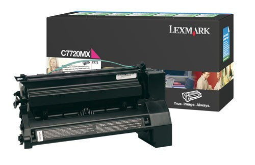 Lexmark C7720MX toner czerwony, ekstra zwiększona pojemność, oryginalny Lexmark C7720MX 034965 - 1