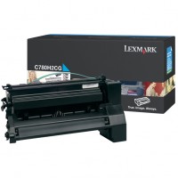 Lexmark C780H1CG toner niebieski, zwiększona pojemność, oryginalny C780H1CG 033924