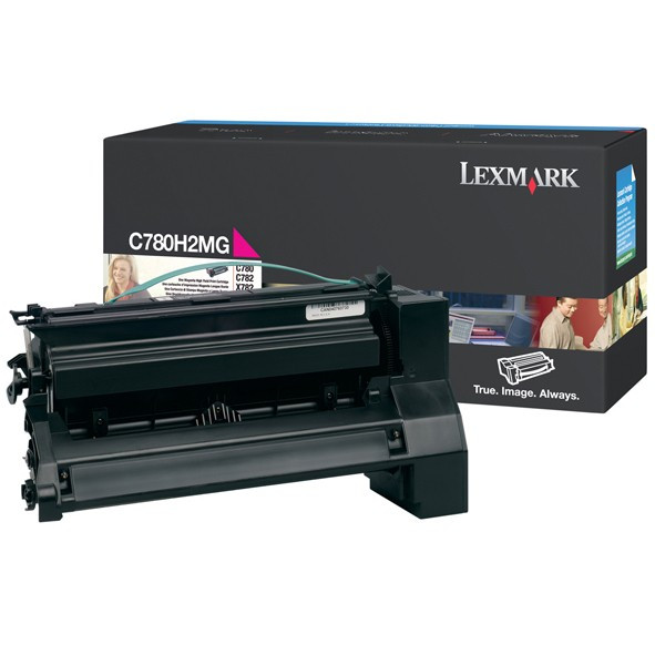 Lexmark C780H1MG Toner czerwony, zwiększona pojemność, oryginalny C780H1MG 033926 - 1