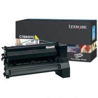 Lexmark C780H1YG toner żółty, zwiększona pojemność, oryginalny C780H1YG 033928