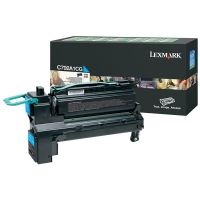 Lexmark C792A1CG toner niebieski, oryginalny C792A1CG 037148