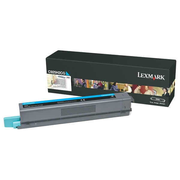 Lexmark C925H2CG toner niebieski, oryginalny C925H2CG 037122 - 1