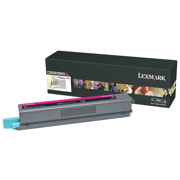 Lexmark C925H2MG toner czerwony, oryginalny C925H2MG 037124 - 1