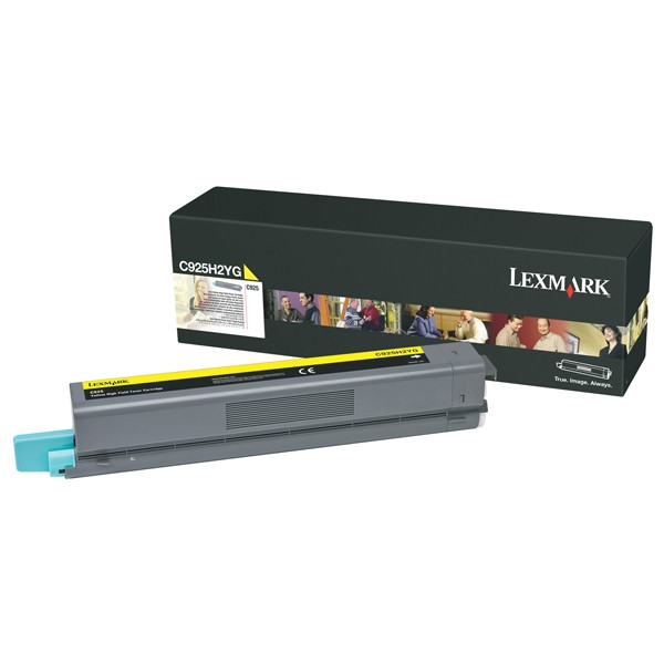 Lexmark C925H2YG toner żółty, oryginalny C925H2YG 037126 - 1