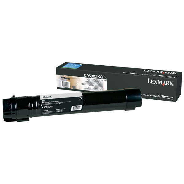 Lexmark C950X2KG toner czarny, oryginalny C950X2KG 037182 - 1