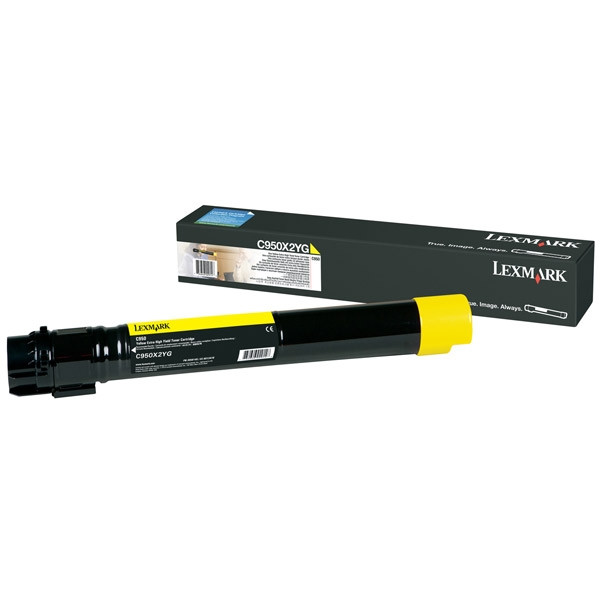 Lexmark C950X2YG toner żółty, oryginalny C950X2YG 037188 - 1