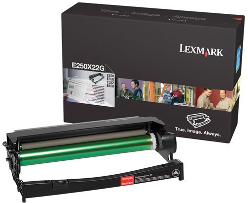 Lexmark E250X22G bęben / photoconductor, oryginalny E250X22G 034910 - 1