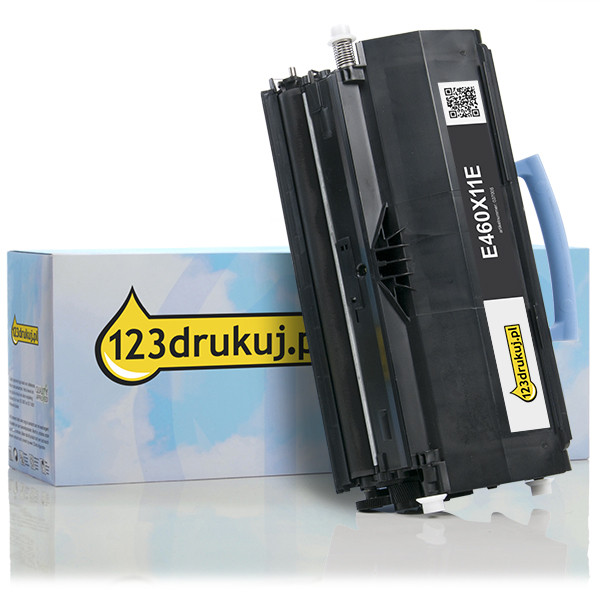 Lexmark E460X11E toner czarny, extra zwiększona pojemność, wersja 123drukuj E460X11EC 037005 - 1