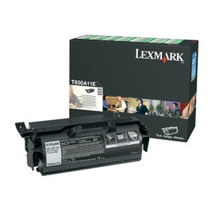 Lexmark T650A11E toner czarny, oryginalny T650A11E 037038 - 1