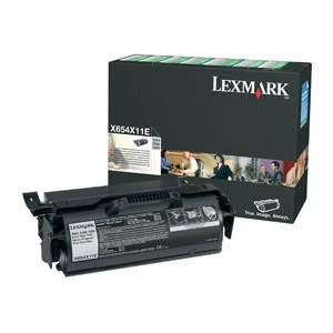 Lexmark X654X11E toner czarny, extra zwiększona pojemność, oryginalny X654X11E 037052 - 1