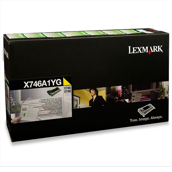 Lexmark X746A1YG toner żółty, oryginalny X746A1YG 037226 - 1