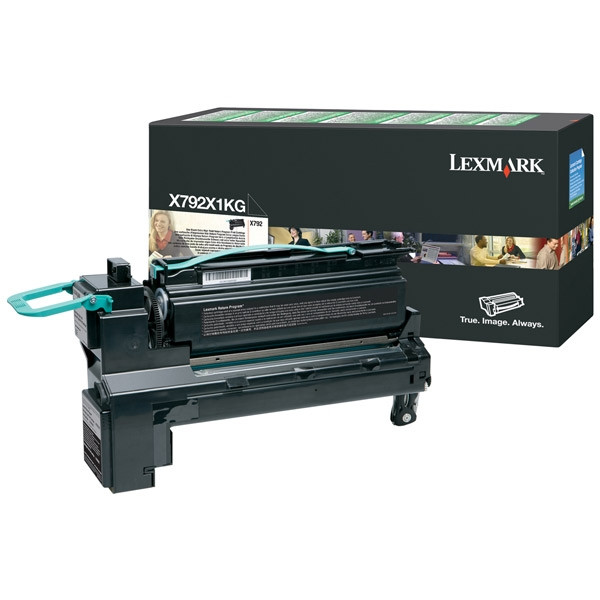 Lexmark X792X1KG toner czarny, zwiększona pojemność, oryginalny X792X1KG 037162 - 1