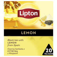 Herbata LIPTON Discovery Collection, czarna, cytryna, 20 torebek 700083