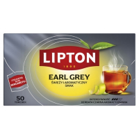 Herbata LIPTON czarna, Earl Grey, 50 torebek 700065