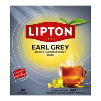 Herbata LIPTON czarna, Earl Grey, 92 torebki 700066