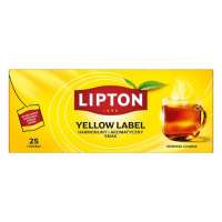 Herbata LIPTON czarna, Yellow Label, 25 torebek 700062