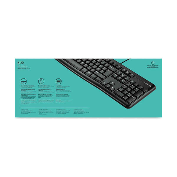Klawiatura Logitech K120 (920-002479) 828066 - 5