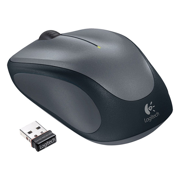 Logitech Myszka bezprzewodowa Logitech M235, szara 910-002201 828063 - 2