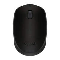 Logitech Myszka bezprzewodowa M171 Wireless Mouse, czarna 910-004424 828110