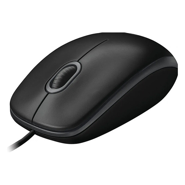 Logitech Myszka do komputera Logitech B100, czarna 910-003357 828062 - 2