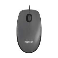 Logitech Myszka do komputera Logitech Mouse M100, szara 910-005003 910-006652 828097