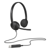 Logitech Słuchawki stereo przewodowe Logitech H340 981-000475 828095 - 1