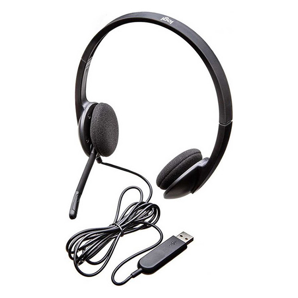 Logitech Słuchawki stereo przewodowe Logitech H340 981-000475 828095 - 3