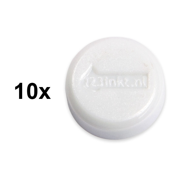Magnesy 15 mm białe (10 szt.), 123drukuj 301257 - 1