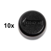 Magnesy 15 mm czarne (10 szt.), 123drukuj 301252