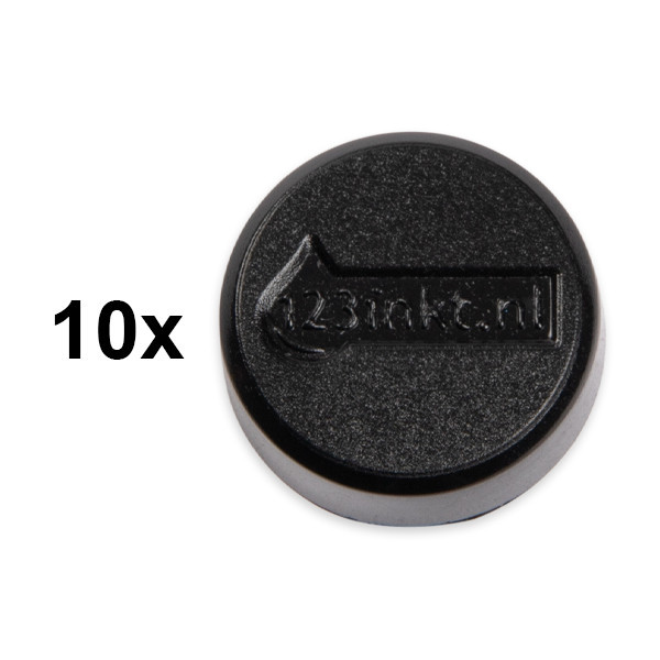 Magnesy czarne 20 mm (10 szt.), 123drukuj 301259 - 1