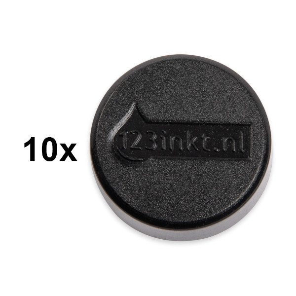 Magnesy czarne 30 mm (10 szt.), 123drukuj 301266 - 1