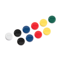 Magnesy kolorowe 20 mm, 123drukuj (10 sztuk) 6162099C 301265