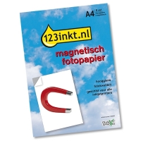 Magnetyczny papier fotograficzny o wysokim połysku A4 (5 ark.), 123drukuj  060950