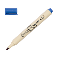 Marker permanentny EKO niebieski (okrągły 1-3 mm), 123drukuj 4-21003C 390597