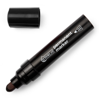 Marker permanentny czarny (okrągły 3-7 mm), 123drukuj