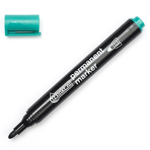 Marker permanentny zielony (okrągły 2,5 mm), 123drukuj 4-21004C 4-3000004C EK-70GREENC N50-DC 300167 - 1