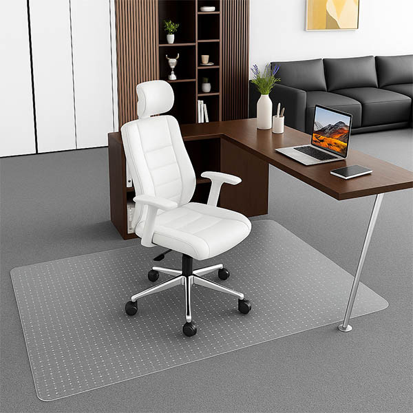 Mata pod krzesło biurowe do miękkich podłóg, przezroczysta 123drukuj (150 x 120 cm) 302418 - 2