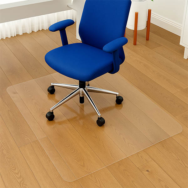 Mata pod krzesło biurowe do twardych podłóg, przezroczysta 123drukuj (150 x 120 cm) 302415 - 1