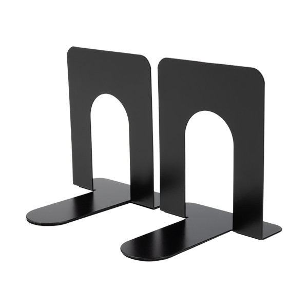 Metalowe podpórki do książek czarne (2 sztuki), 123drukuj 301315 - 4