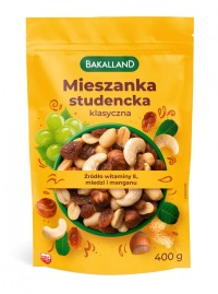 Mieszanka studencka Bakalland, 400 g 700410