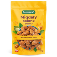 Migdały lekko solone, Bakalland, 90 g 700386