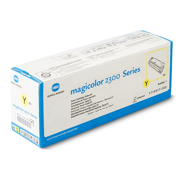 Minolta 1710517-002 toner żółty, oryginalny 1710517-002 071960 - 1