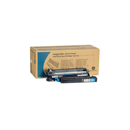 Minolta 1710532-004 bęben światłoczuły / drum + toner niebieski, oryginalny 1710532-004 071645 - 1